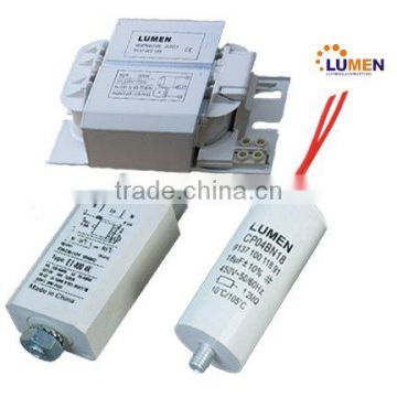 HID magnetic ballast, capacitor, ignitor