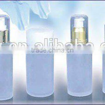 15ml clear round perfume bottle with lid