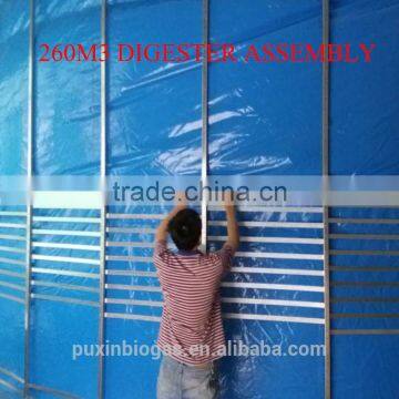 Large Biogas System to Convert Farm Waste Into Electricity