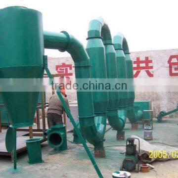 Hot airflow pipe sawdust dryer for ISO approved