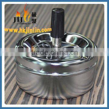 JL-011S Yiwu jiju Hot sale Ashtrays popular nice metal cigar ashtray