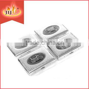 Yiwu Jiju Metal Cigarette Case China Supplier JL-083N Cigarette Case