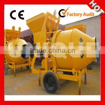 High quality 0.35m3 concrete mixer with lift