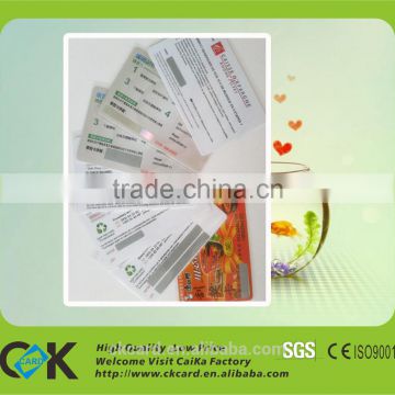 top grade lottery scratch card printing