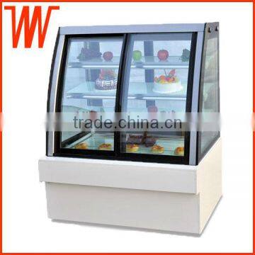 Commercial Front&back Door Cake Display Freezer