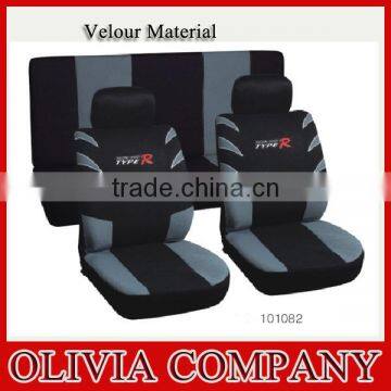 Universal velour car seat cover in seat covers