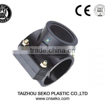 China supplier pp SADDLE compression fitting adding exit clamp saddle