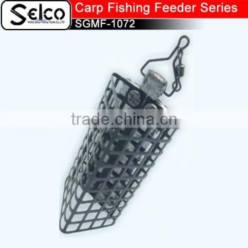 SGMF-1072 (24*32*45mm) Triangle Metal Carp fishing bait fishing cage feeder