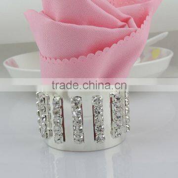 Made in China New Design Wholesale Rhinestone Napkin Rings for Wedding photo-3