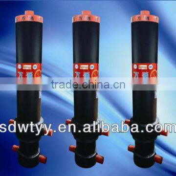 Manufacture Sinciput Telescopic Hydraulic Cylinder , Dump Truck Hydraulic System , Double Acting Hydraulic Cylinder photo-2