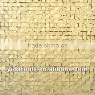 Shiny Golden Mosaic Ceramic Tiles