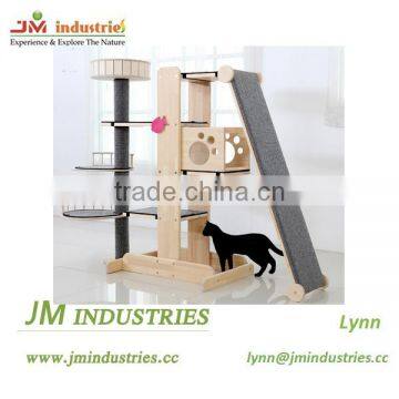 Eco-friendly Luxury wooden cat tree