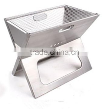 stainless steel portable BBQ grill/Outdoor foldable BBQ grill