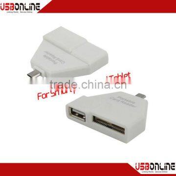 Portable Card Reader for Smart phone and Tablet Micro USB Card Reader