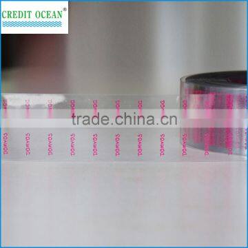 Acetate Cellulose Shoes Lace Tipping Film With Design/letter Printing photo-3