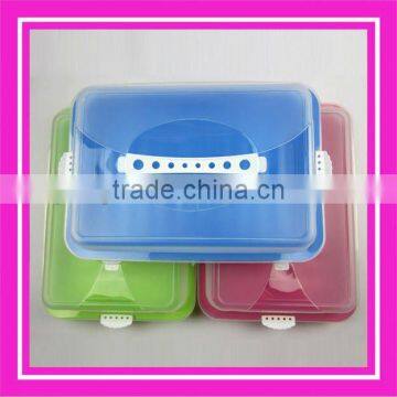 Plastic cake box for kitchen room PC-9006