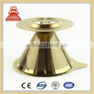 Wholesale Gold Stainless Steel Coffee Filter/dripper Products Made in China photo-5