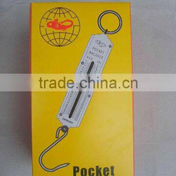 hotsales 100kg Spring hanging scale handle fishing balance