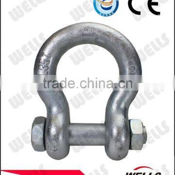 Suspension Forged Galvanized Us Type anchor snap bow Shackle price