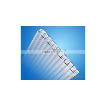 clear 12mm 4 layers pc hollow sheet for project construction