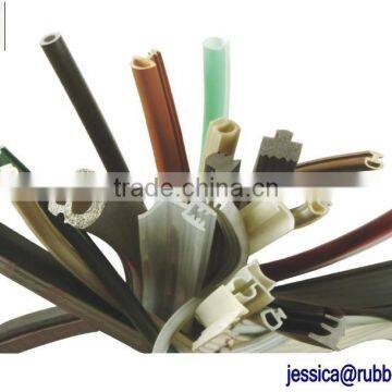 thin silicone car door rubber seals