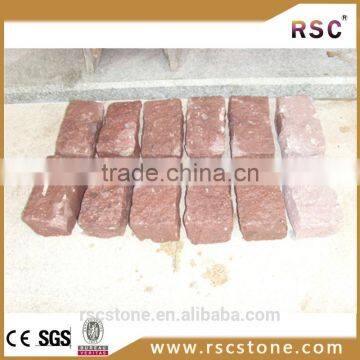 Flamed granite paving stone,stone cutting machine