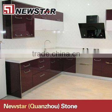 Newstar cheap polished Contemporary design Artificial Marble surface
