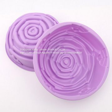 Fancy Mold for Baking Silicone Rose Cake Tool