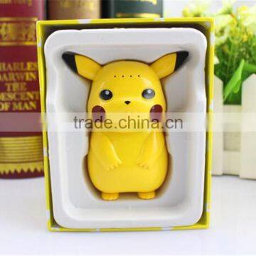 2016 New Arrival Universal Mobile Power Bank 10000 Mah Charging Treasure Cartoon Pokemon go Cute Pikachu photo-5