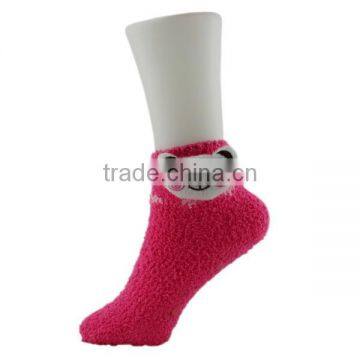Non-slip Design Soft Animal Floor Socks With Cute 3D Animial photo-3