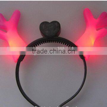 Christmas Gifts Santa LED Deer Horn Design Headband, Santa Clause Gifts For Kids, LED Christmas Decoration Kids Deer Headbands photo-3