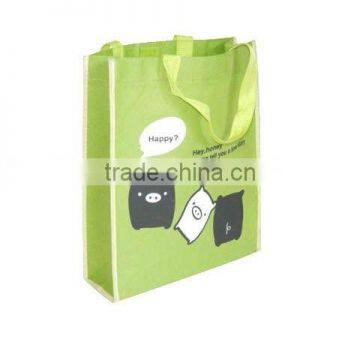 Shopping bag with 2C silk printing