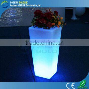 Wifi Control Garden Use Discharge Water Lighted Outdoor Flower Pots