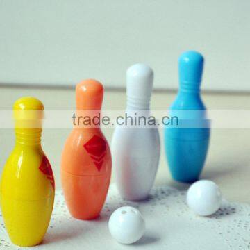 funny plastic bowling ball pen for promotion