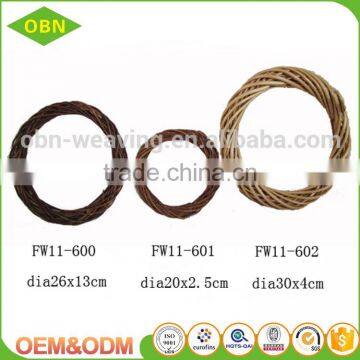 Christmas Natural Wicker Wreath photo-3