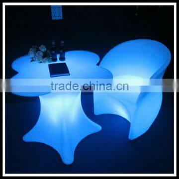 Hot Sales Popular Outdoor Night Club LED Illuminated Bar Table No Folded Led Furniture photo-2