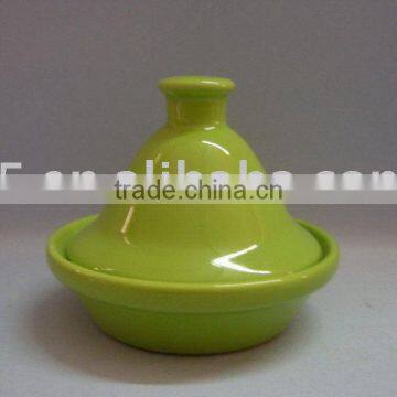 Mini Tagine,4 inch,Green