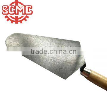 Wooden Handle Carbon Steel Blade Bricklaying Trowels photo-3