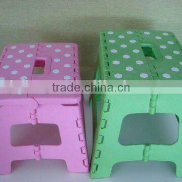 PP plastic outdoor Folding step stool