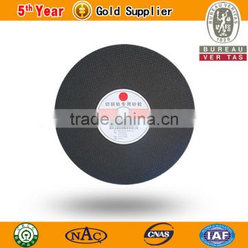 Double net abrasive rail cutting wheel