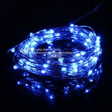 Home Indoor Outdoor Decoration Copper String Light Merry Christmas Wedding Warm White Fairy Firefly String Light Set photo-5