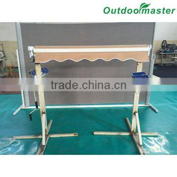 1.6x1.2M Folding Manual Sand Aluminum Awning Window photo-3