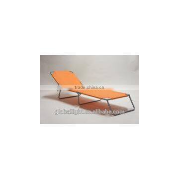 Steel Folding Sun Bed 3 Legs Sunbed Folding Chair photo-2