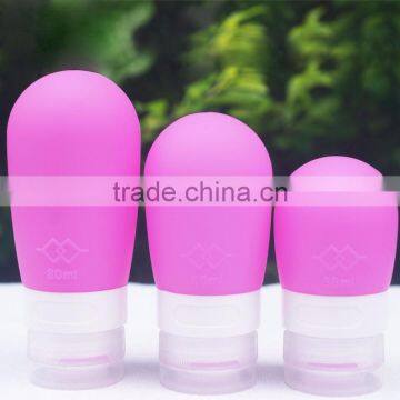 Leak-proof Lotion Container Mini Silicone Travel Botle BPA Free Soft Squeeze Tubes For Cosmetics photo-5