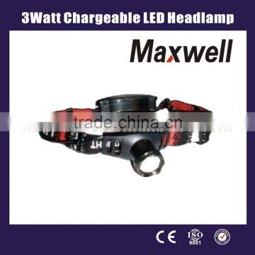 3watt Chargeable LED Headlamp