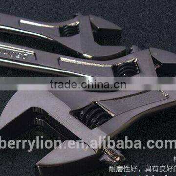 Berrylion 8-15" German Type Black Pearl Nickel Alloyed Adjustable Wrench photo-4