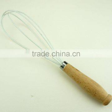 13043 Silicone Coated Whisk With Wooden Handle photo-4