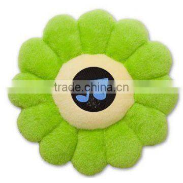 Cute Flower shape Plush Cushion Speaker