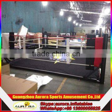 2016 best selling floor boxing ring with customized size and logo