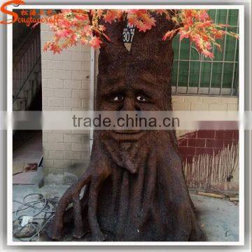 Best Design from China supplies artificial tree trunk tree face tree stumps